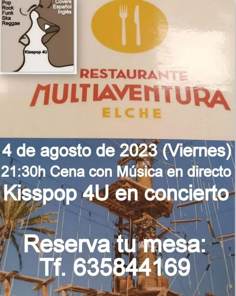 Kisspop4U en concierto