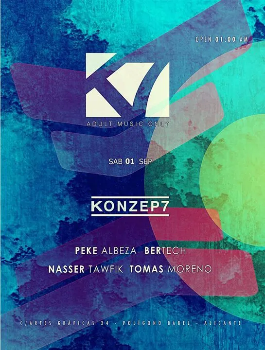 Konzep7 - Sábado 1 de septiembre