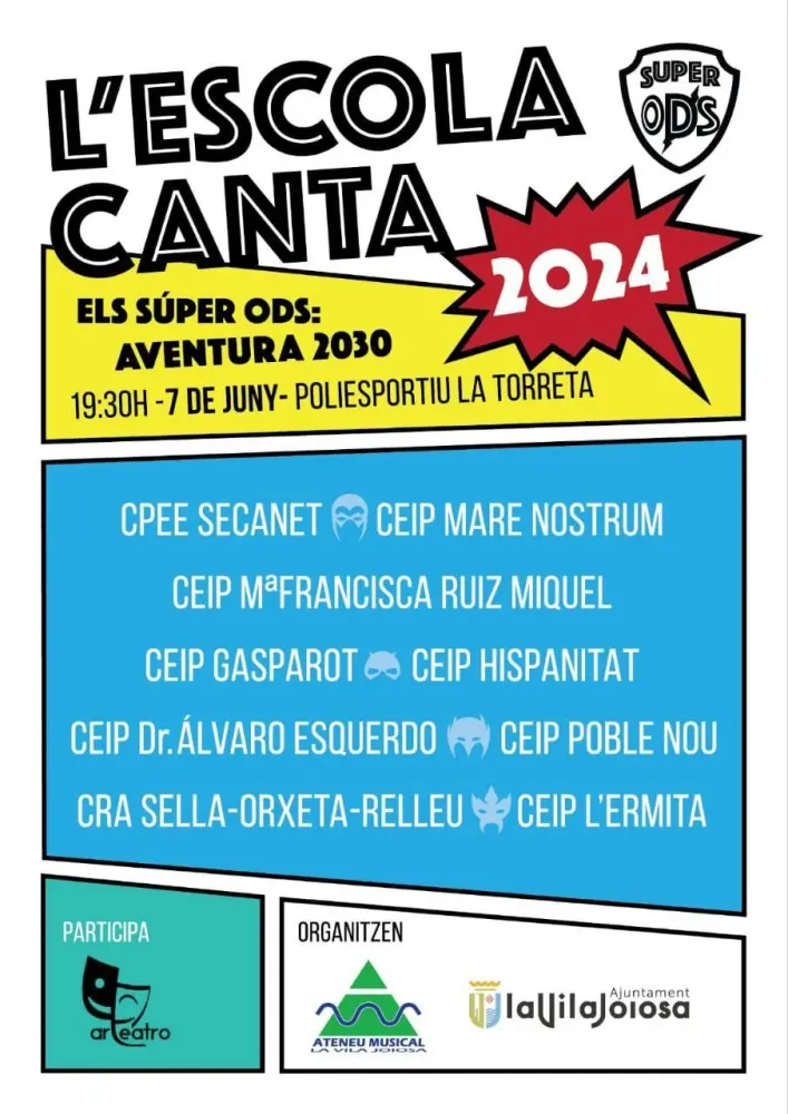 L'Escola Canta 2024 Viila Joiosa