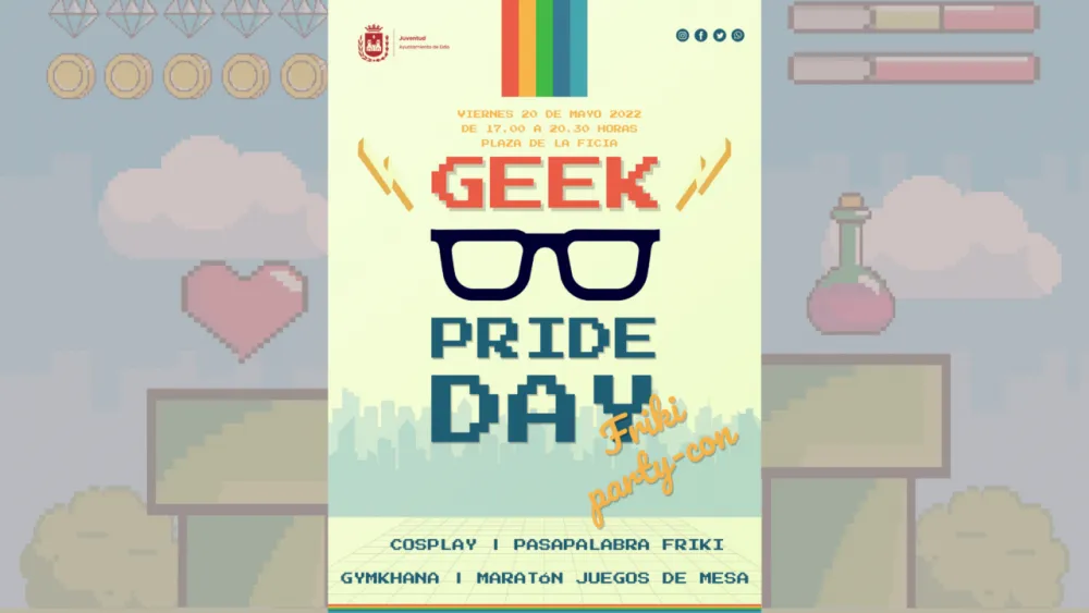 La Concejalía de Juventud celebra el Día del Orgullo Friki con un programa de actividades como gimkanas, juegos de mesa y concursos