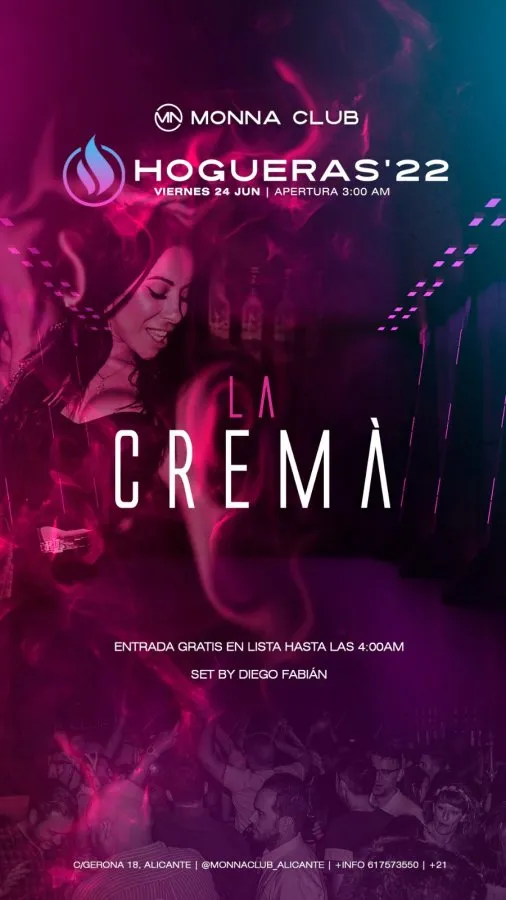 La Cremá - viernes 24 junio