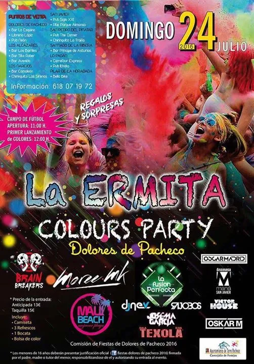 La Ermita Colours Party - Texola