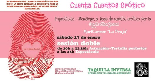 La Erótica Social: Cuenta Cuentos Eróticos