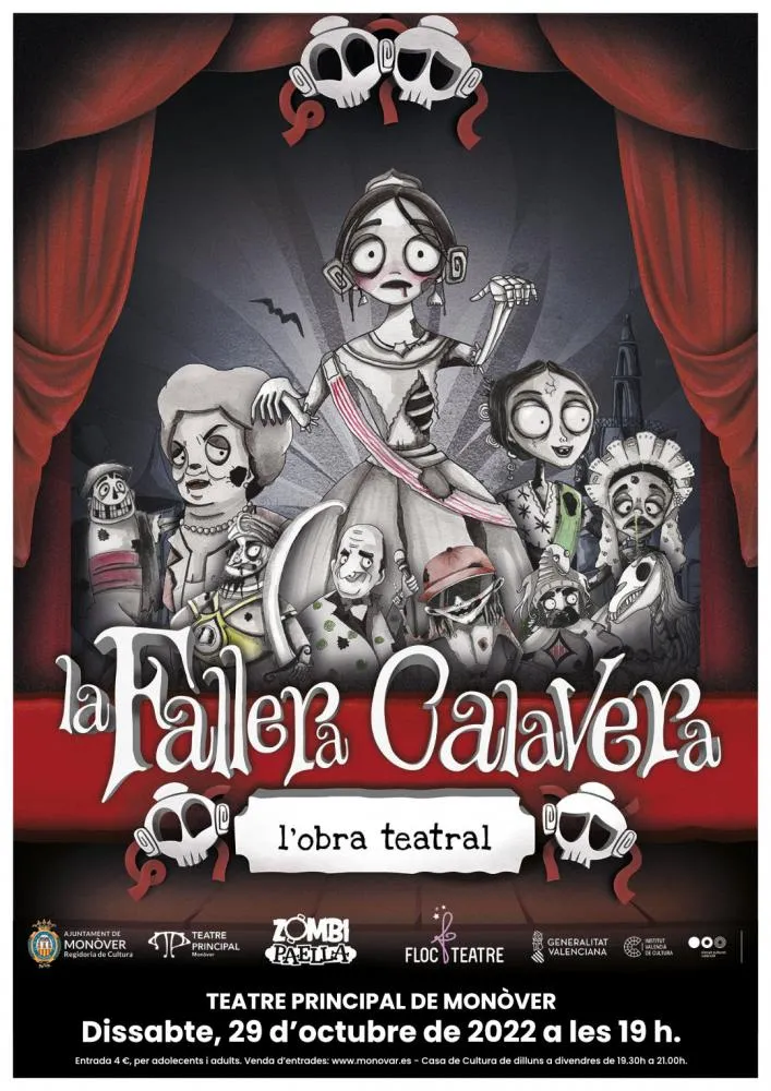 La fallera calavera