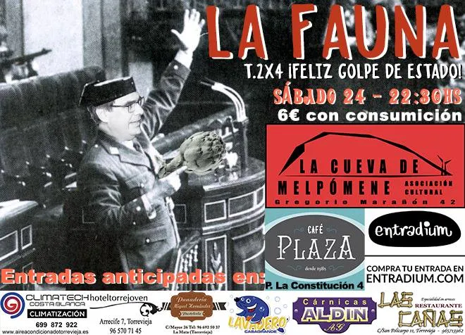 La Fauna - 2X4 ¡Feliz Golpe de Estado!