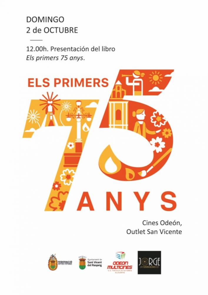 La Federació de Fogueres i Barraques de Sant Vicent del Raspeig cierra los actos conmemorativos del 75 aniversario con la presentación de un libro
