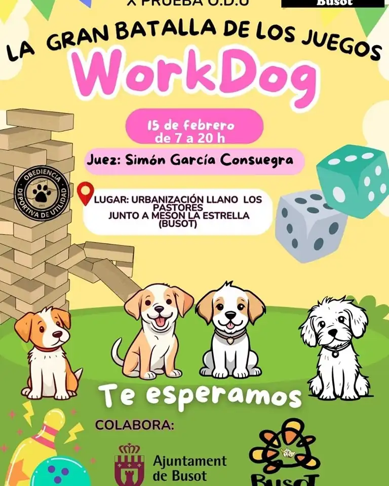 La gran batalla de los juegos. Workdog