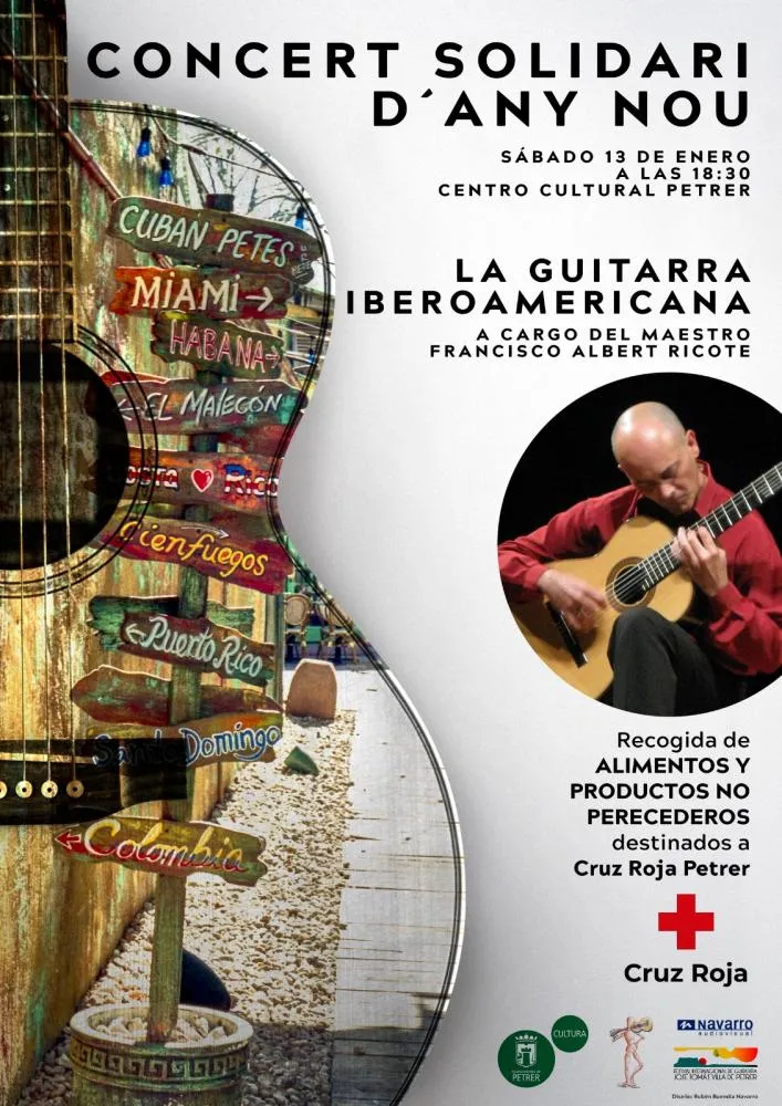 La guitarra Iberoamericana - Concierto solidario de Año Nuevo