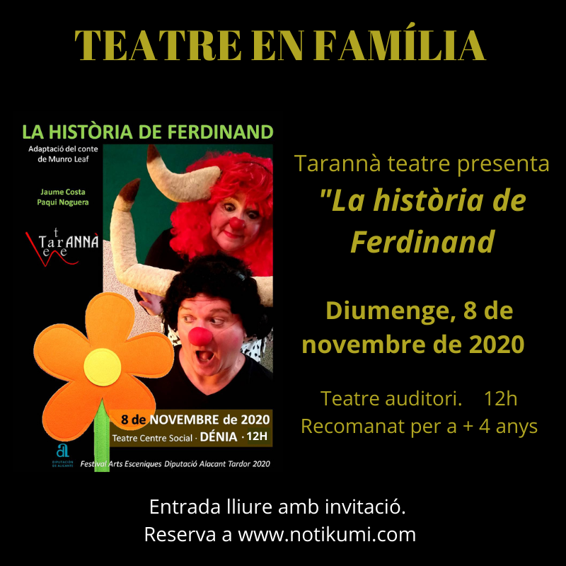 La història de Ferdinand - Teatre en familia