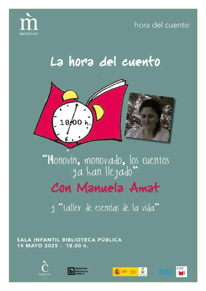 La hora del cuento "Monovín, monovado, los cuentos ya han llegado"