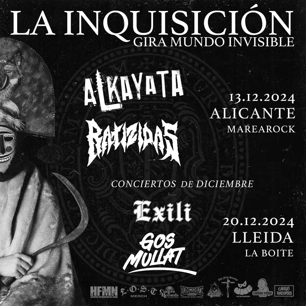 La Inquisición + Alkayata + Ratizidas @ Alicante