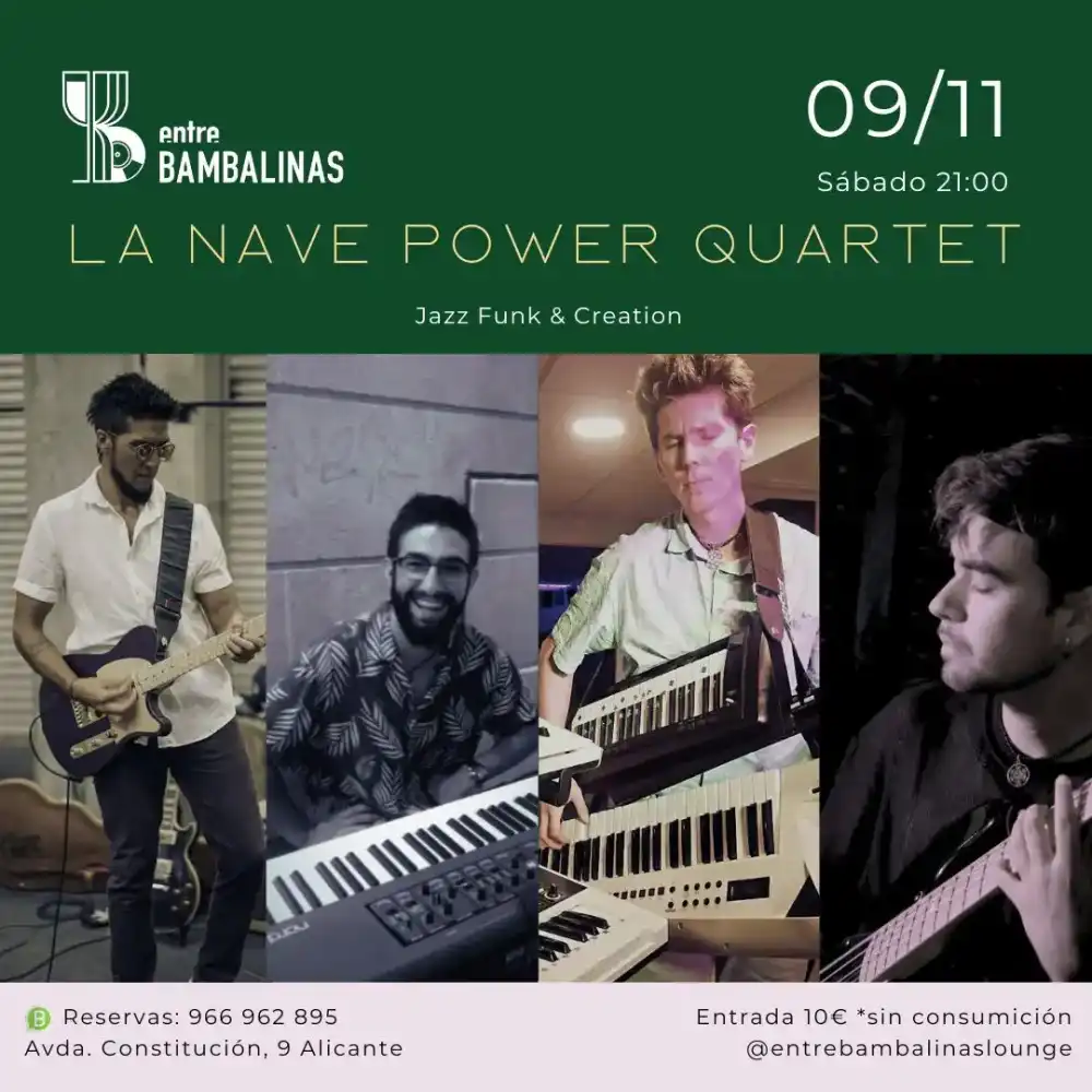 La Nave Power Quartet / jazz funk & creation