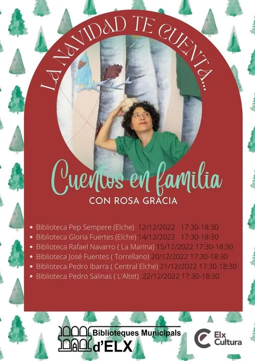 La Navidad te cuenta, cuentos en familia en la Biblioteca Mestre Pep Sempere