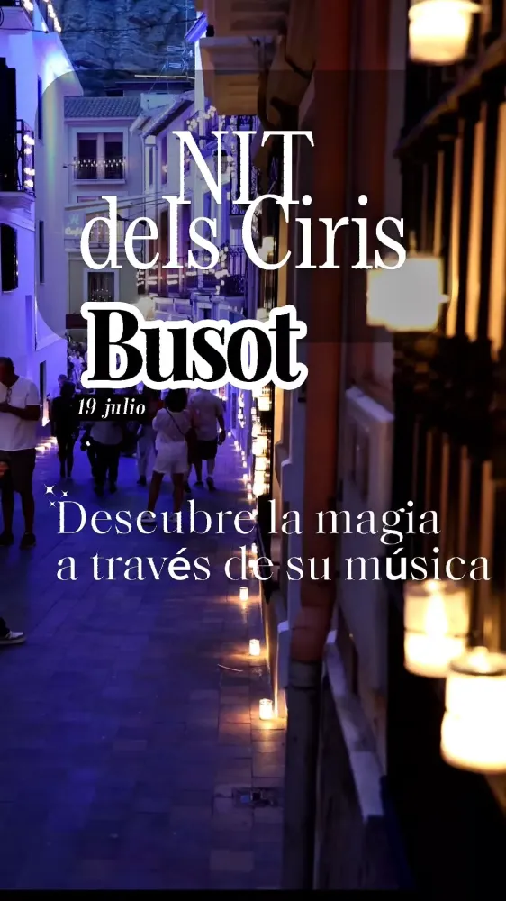 La Nit dels Ciris i la Música Busot 2025
