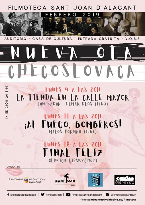 La nueva ola Checoslovaca - Filmoteca de Sant Joan d'Alacant