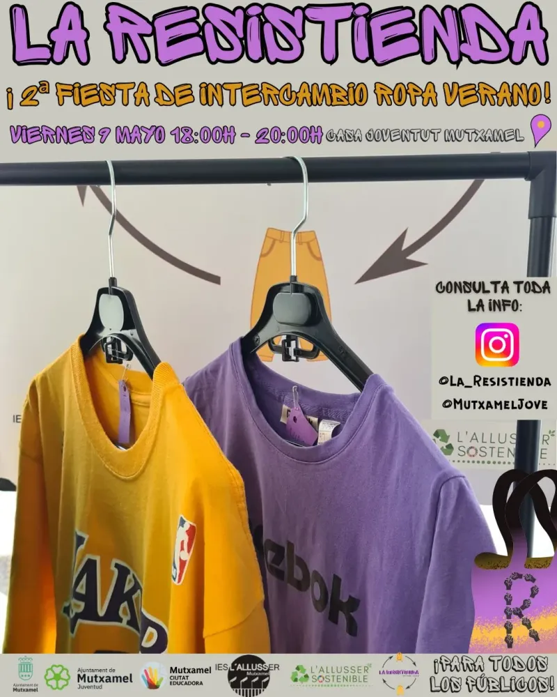 La Resistienda: 2ª fiesta de intercambio ropa de verano