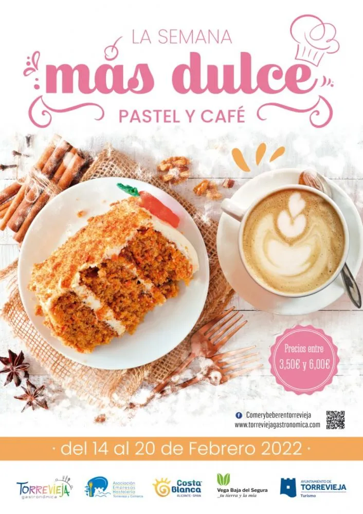 La semana más dulce Torrevieja - Pastel y café