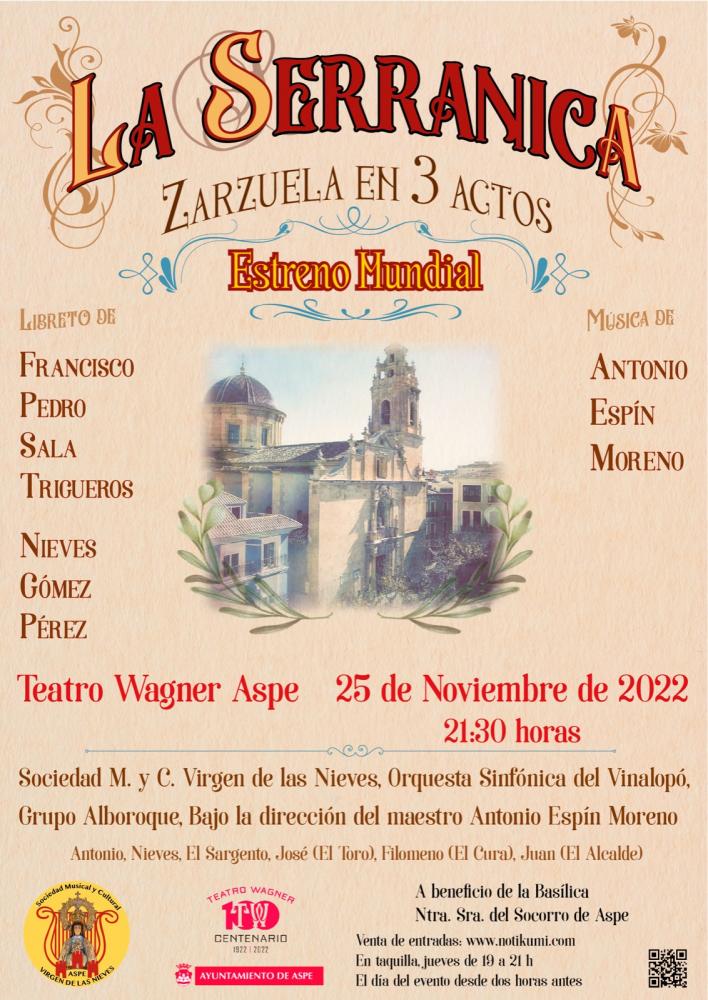 La Serranica - Zarzuela en 3 actos
