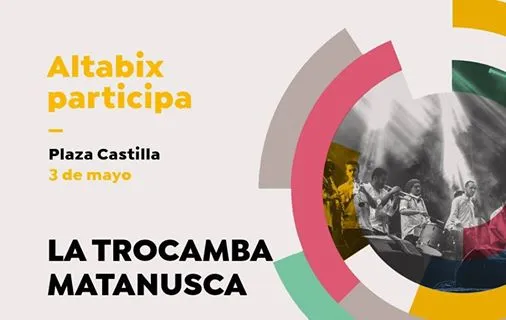 La Trocamba Matanusca, Insoma e Iván Serrano en Plaza Castilla