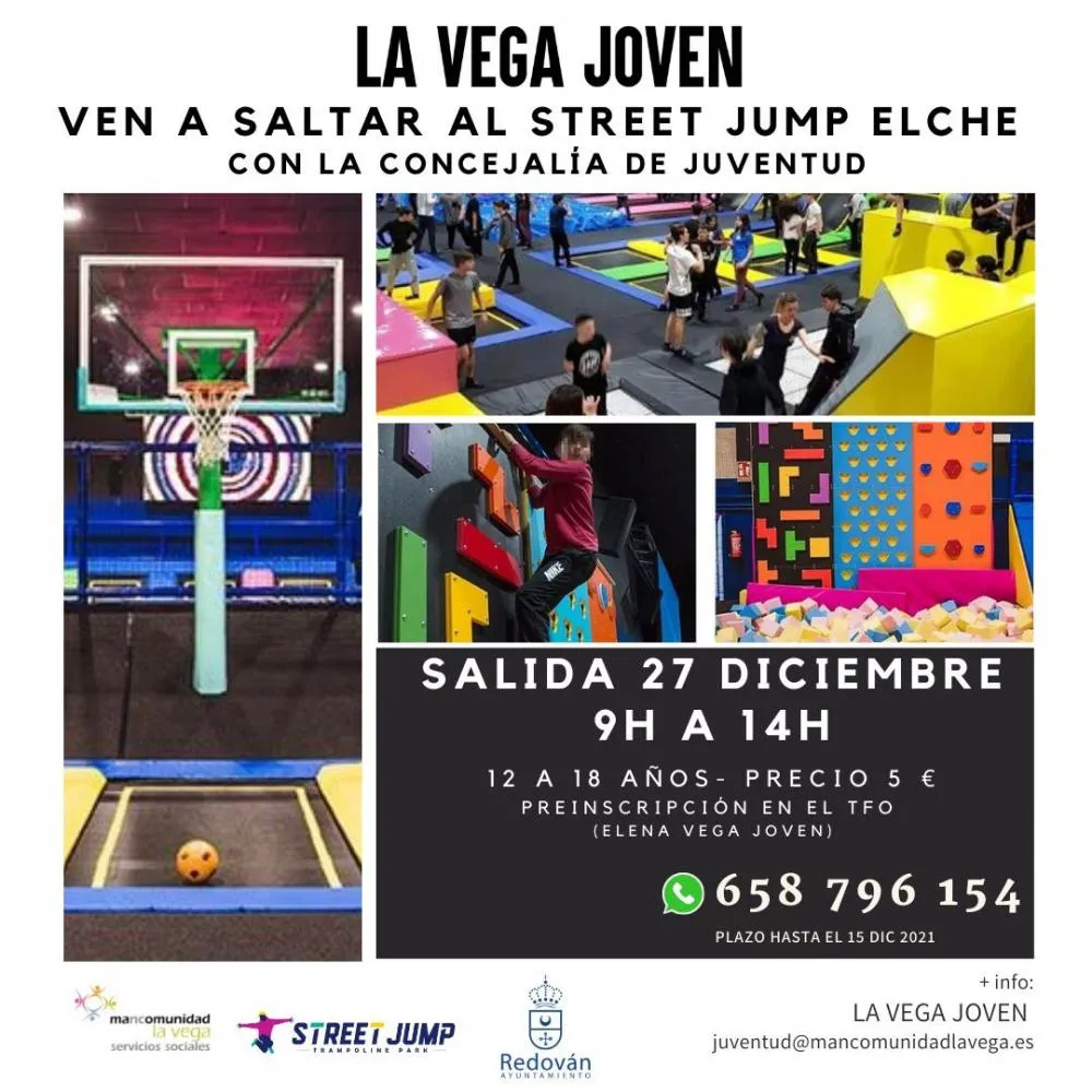 La Vega Joven - Salida para saltar al Street Jump de Elche