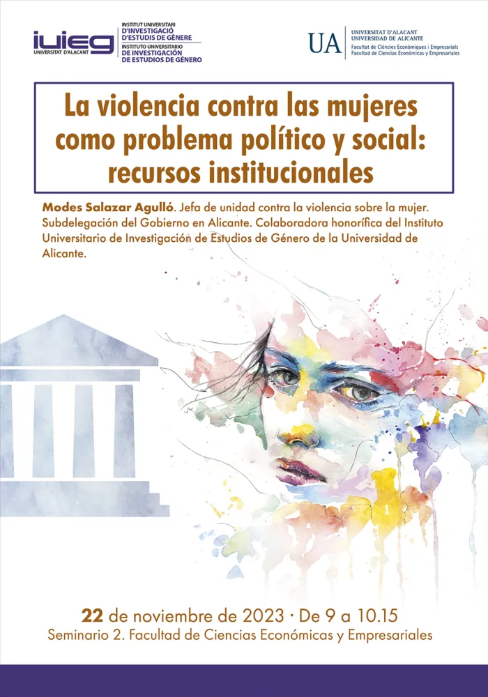 La violencia contra las mujeres como problema político y social: recursos institucionales