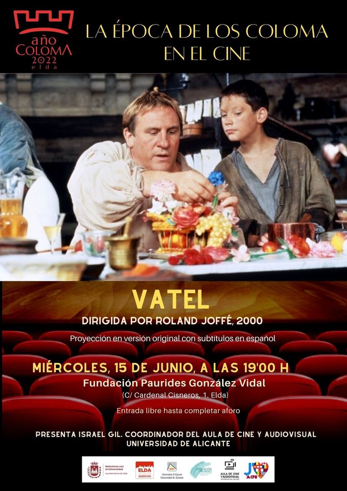 La época de los Coloma en el Cine: "Vatel"(R. Joffé, 2000)