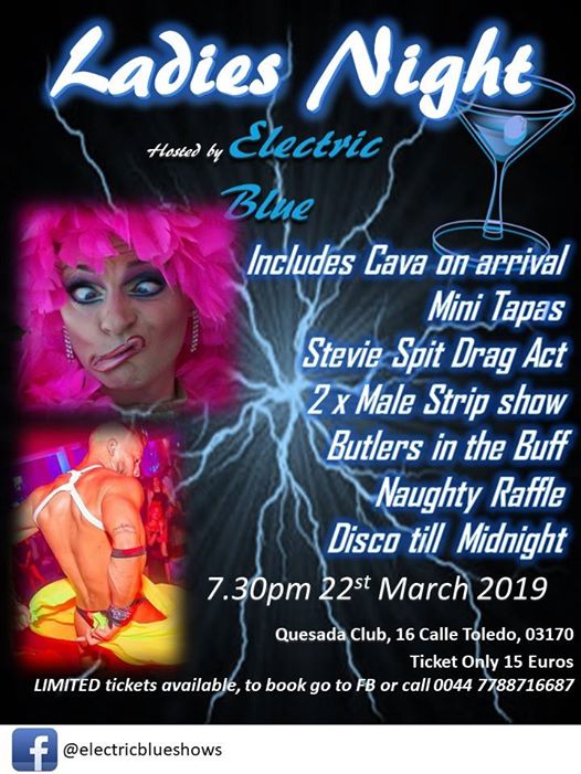 Ladies Night - Hosted by Electric Blue en Ciudad Quesada