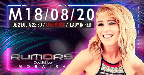Lady in Red, Live Music, en Rummors Cocktail bar Moraira