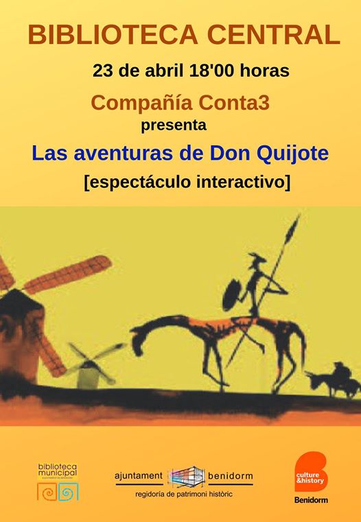 Las aventuras de Don Quijote por Compañía Conta3