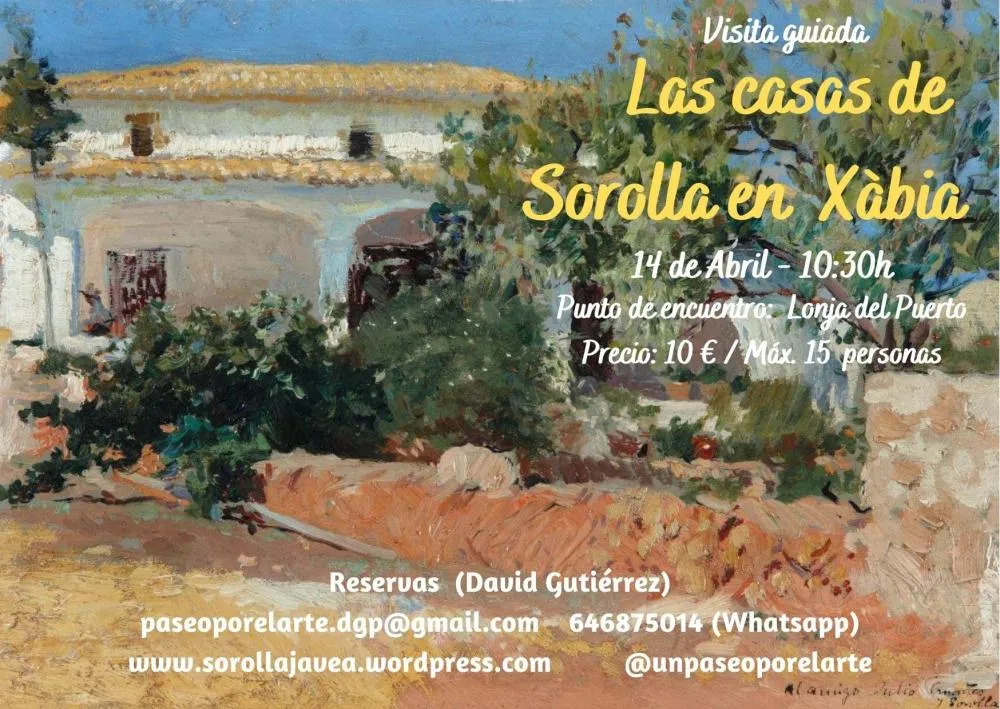 Las casas de Sorolla en Xàbia