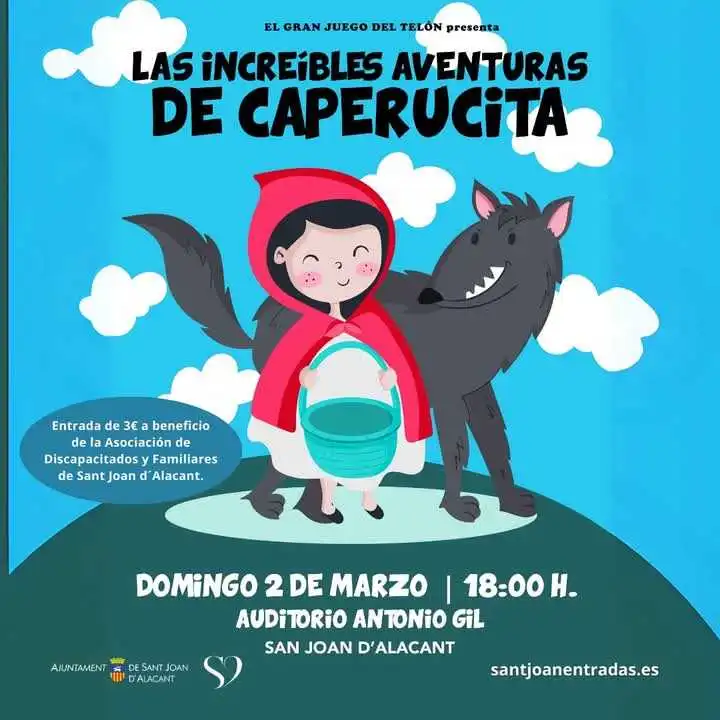 Las increíbles aventuras de la Caperucita Roja