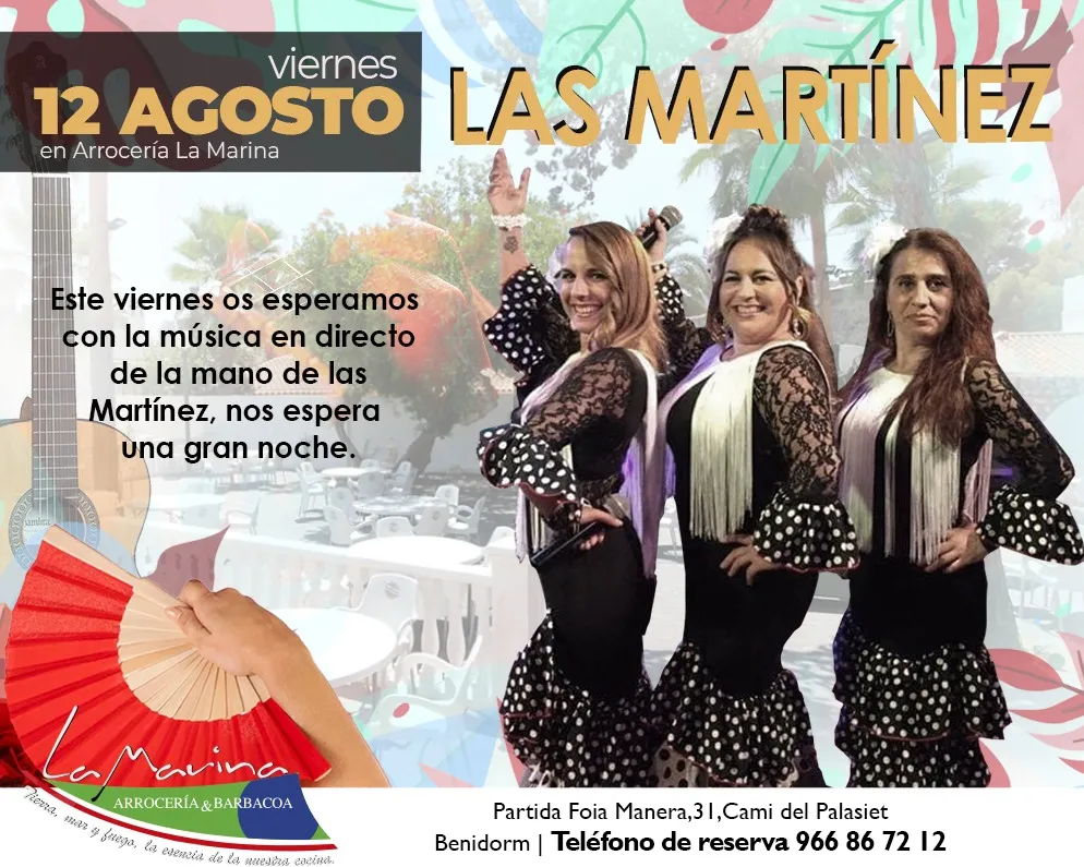 Las Martínez en concierto