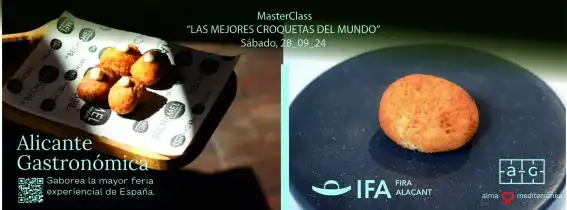 Las Mejores Croquetas del Mundo - Masterclass ► Alicante Gastronómica 2024