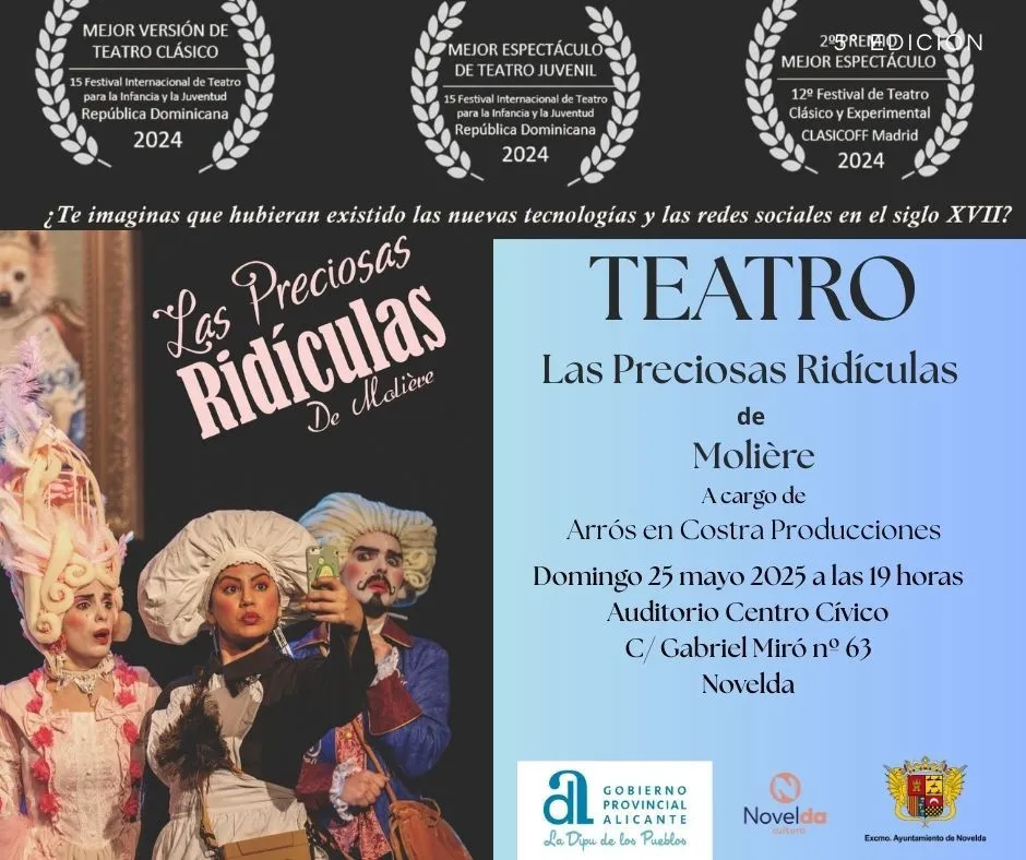 Las preciosas ridículas de Moliére
