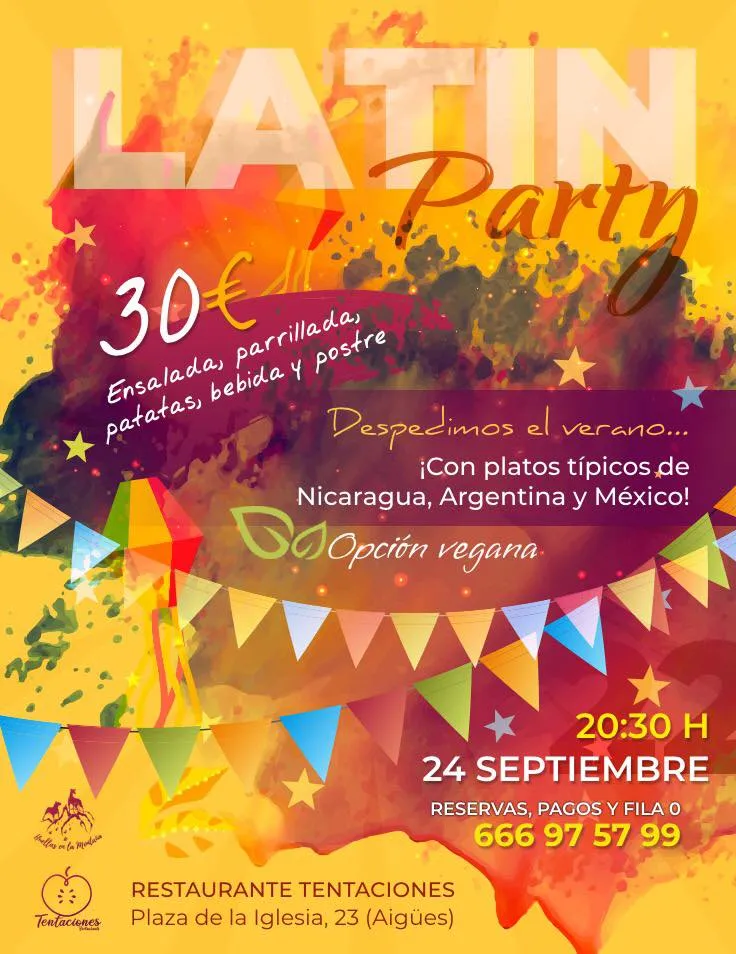Latin Party en Tentaciones