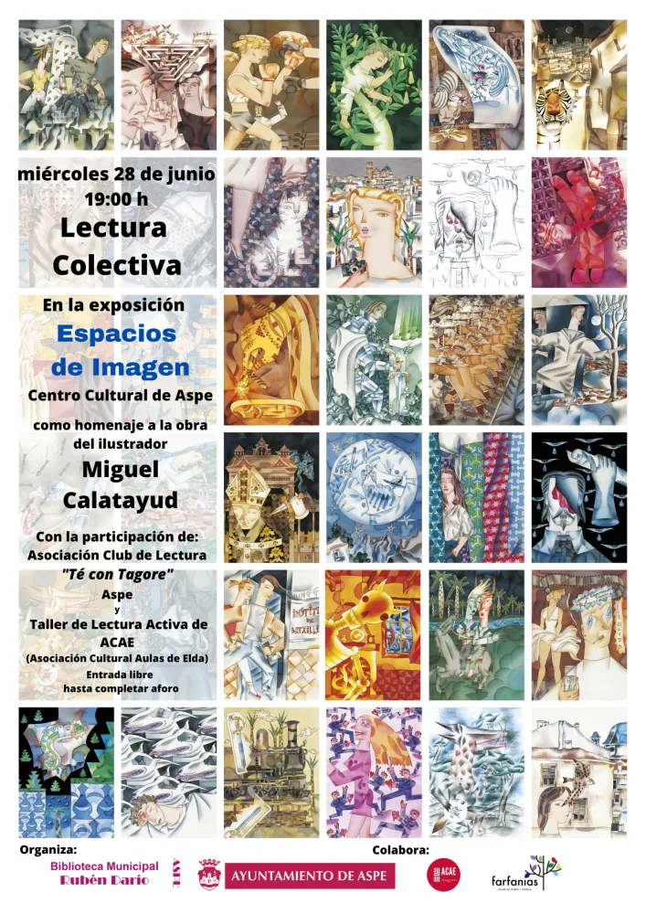 Lectura colectiva: "Homenaje a Miguel Calatayud"