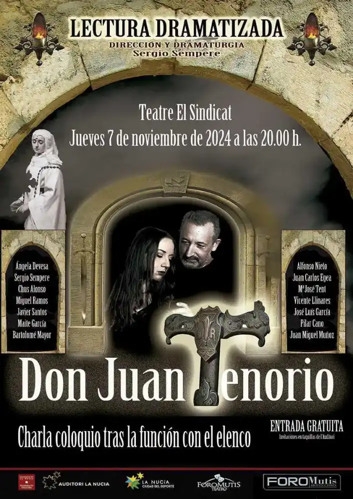 Lectura dramatizada "Don Juan Tenorio"