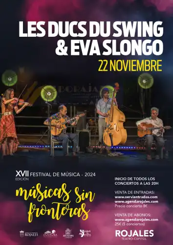 Les Ducs Du Swing & Eva Slongo ► Músicas sin Fronteras Rojales 2024