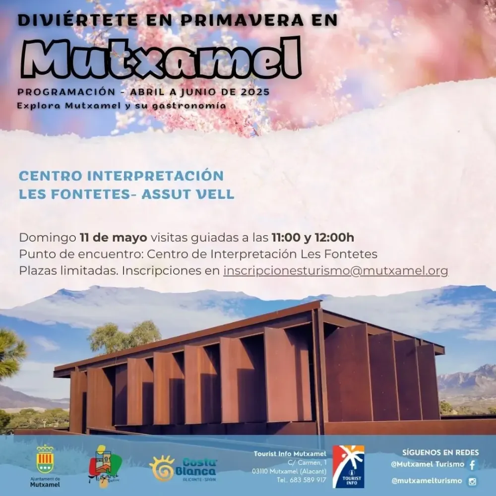 Les Fontetes- Assut Vell - Visita guiada Centro de Interpretación