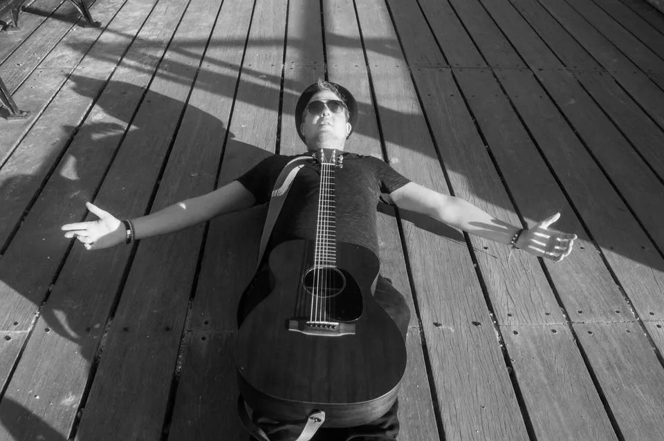 Lewis James Playing Live Music