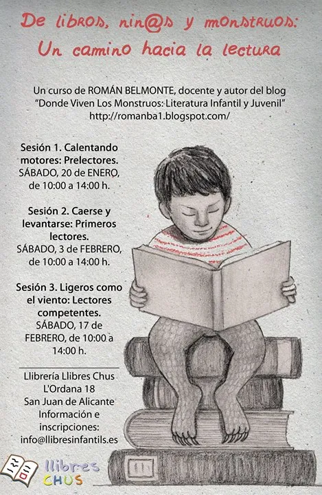 Libros, niños y Monstruos en Sant Joan d'Alacant