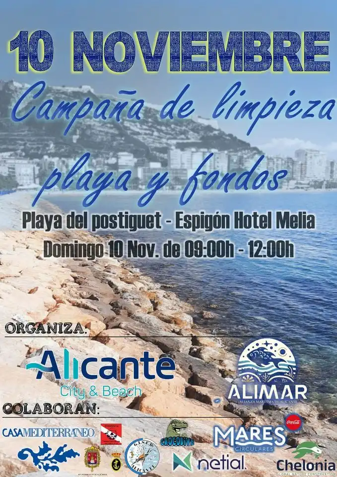 Limpieza de playas Alimar