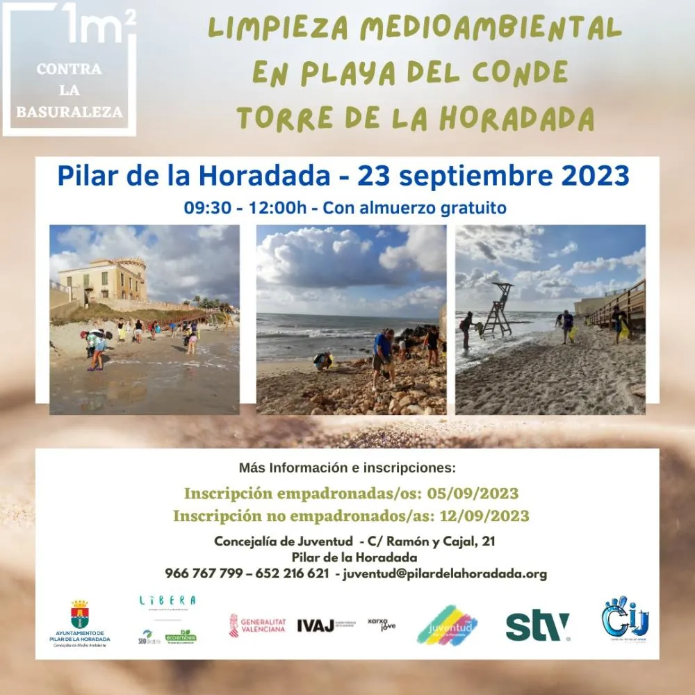 Limpieza Medioambiental Basuraleza en Playa del Conde