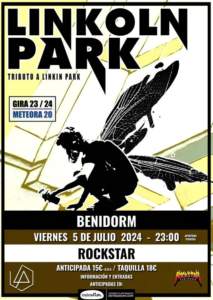 Linkoln Park (Tributo a Linkin Park) en Benidorm 2024