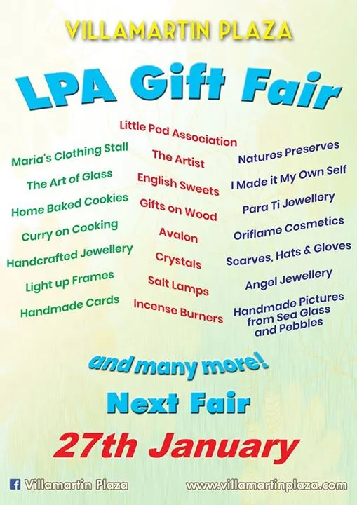 Little Pod Association Gift Fair at Villamartin Plaza