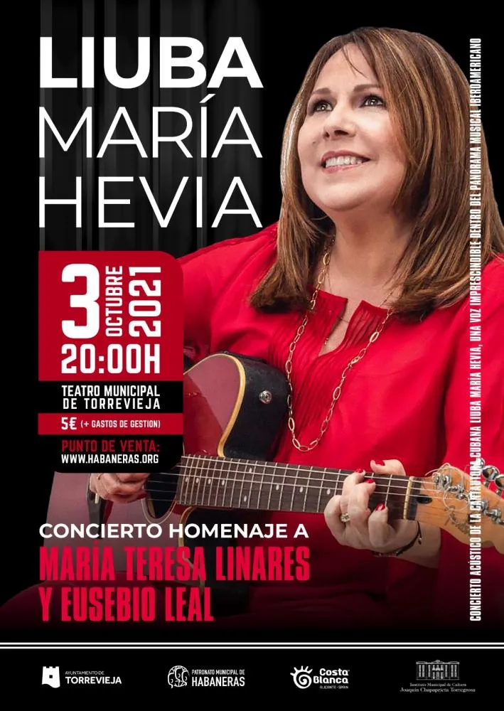 Liuba María Hevia en Torrevieja