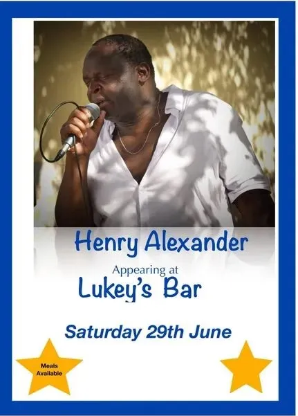 Live at Lukey's bar la Romana, Henry Alexander