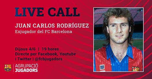 LIVE CALL: Conversa amb Juan Carlos Rodríguez