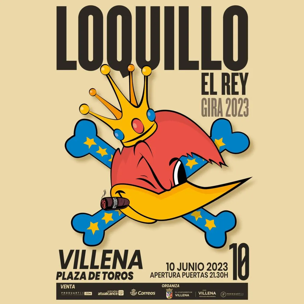 Loquillo el Rey Gira 2023 en Villena