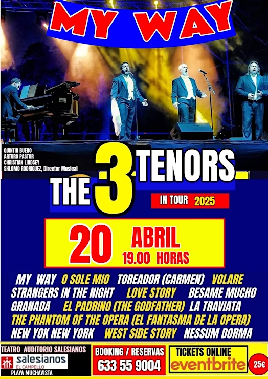 Los 3 Tenores. My Way - a Mi Manera